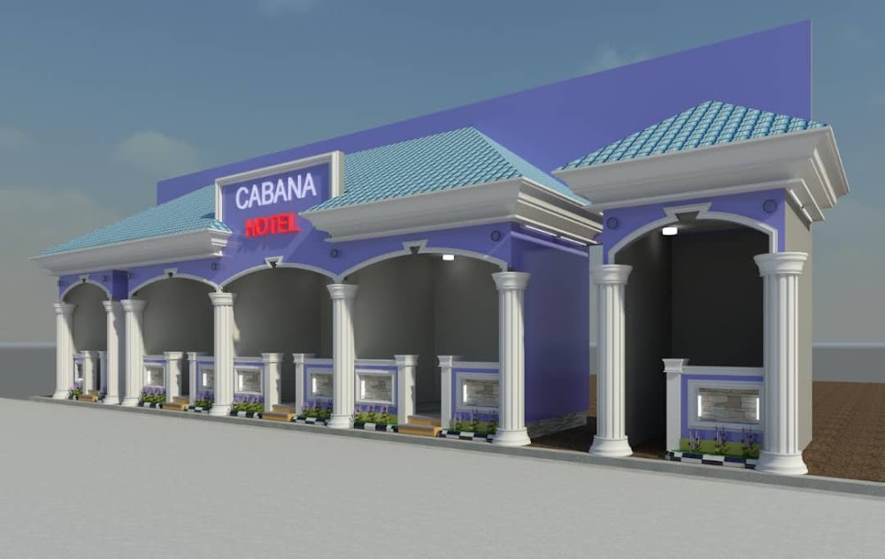 Coastal cabana motel